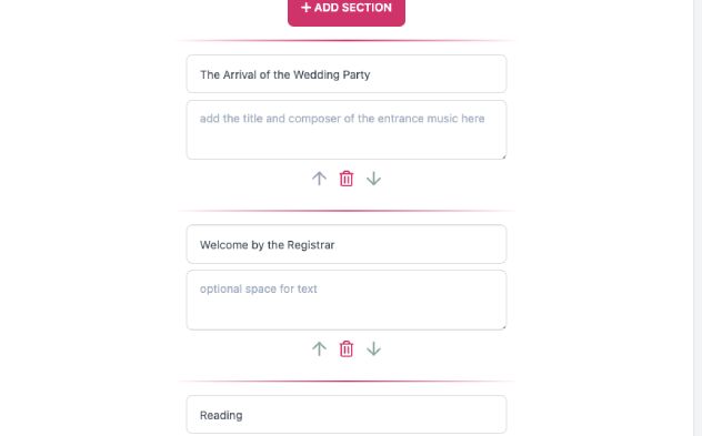 Create your wedding planner now